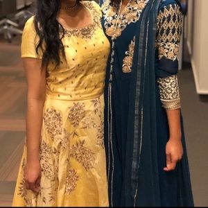 Indian Pakistani gown dress